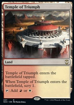 Temple of Triumph NCC-437 Rare Near Mint Englisch