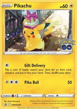 Pikachu SWSH-234 Promo Near Mint Deutsch