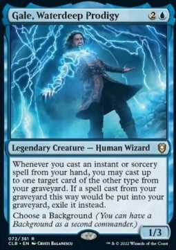 Gale, Naturtalent aus Tiefwasser CLB-72 Rare Excellent Deutsch Foil