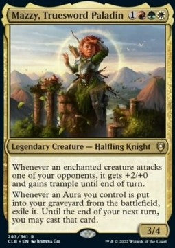 Mazzy, Treuklingen-Paladinin CLB-283 Rare Near Mint Deutsch Foil