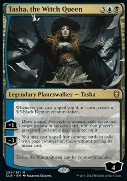 Tasha, the Witch Queen CLB-294 Mythic Excellent Englisch Foil