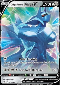 Ur-Dialga V ASR-113 Ultra Rare Light Played Deutsch