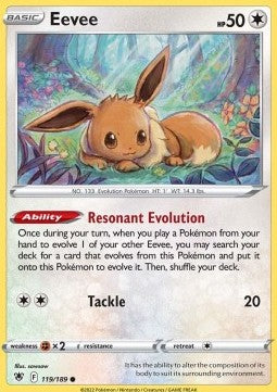 Eevee ASR-119 Common Near Mint Englisch