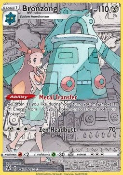 Bronzong ASR-TG11 Holo Rare Good Deutsch