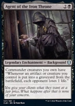 Agent des Eisernen Throns CLB-107 Uncommon Excellent Deutsch Foil