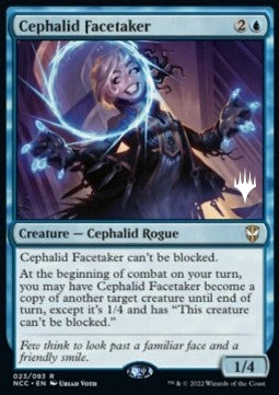 Zephalid-Gesichtsräuberin PNCC-23 Rare Good Deutsch Foil