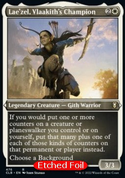 Lae'zel, Champion von Vlaakith (V.1) XCLB-476 Rare Near Mint Deutsch Foil