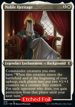 Noble Heritage XCLB-478 Rare Near Mint Englisch Foil