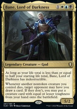 Bane, Lord of Darkness CLB-267 Rare Good Englisch Foil