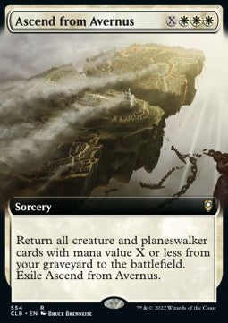 Ascend from Avernus XCLB-554 Rare Good Englisch