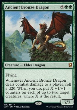 Ancient Bronze Dragon CLB-214 Mythic Excellent Englisch Foil