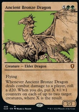 Ancient Bronze Dragon (V.2) XCLB-406 Mythic Excellent Englisch Foil