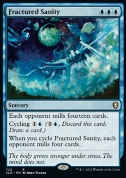 Fractured Sanity XCLB-722 Rare Near Mint Englisch
