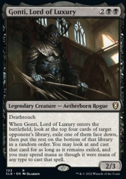 Gonti, Lord of Luxury XCLB-753 Rare Near Mint Englisch