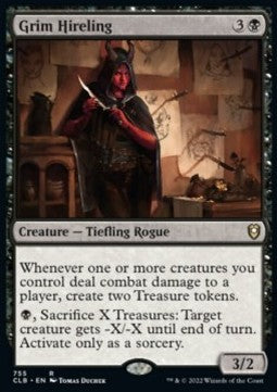 Grim Hireling XCLB-755 Rare Near Mint Englisch