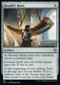 Herald's Horn XCLB-862 Uncommon Near Mint Englisch