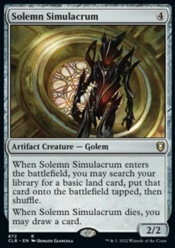 Solemn Simulacrum XCLB-872 Rare Near Mint Englisch