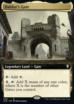Baldur's Gate XCLB-600 Rare Near Mint Englisch Foil