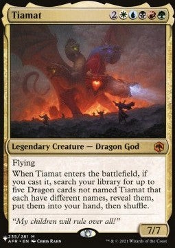 Tiamat ZNL-235 Mythic Excellent Englisch