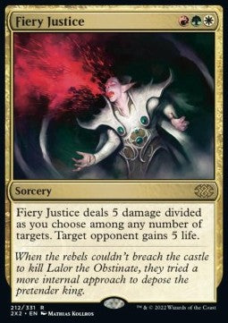 Fiery Justice 2X2-212 Rare Near Mint Englisch