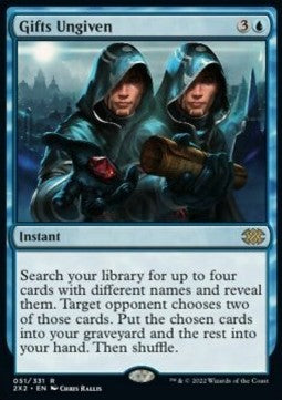 Gifts Ungiven 2X2-51 Rare Excellent Englisch