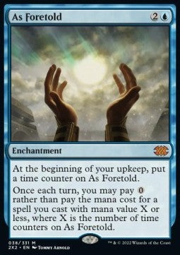 As Foretold 2X2-38 Mythic Near Mint Englisch