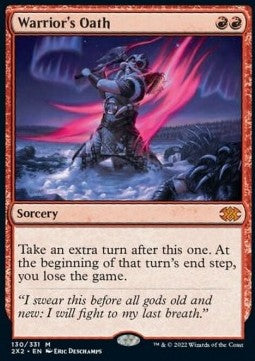 Warrior's Oath 2X2-130 Mythic Excellent Englisch
