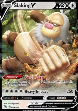 Slaking V PGO-058 Ultra Rare Good Englisch