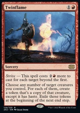 Twinflame 2X2-129 Rare Excellent Englisch
