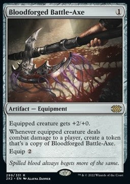 Bloodforged Battle-Axe 2X2-299 Rare Near Mint Englisch