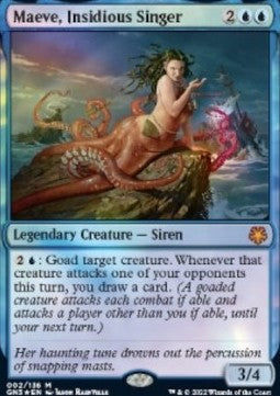 Maeve, Insidious Singer GN3-2 Mythic Excellent Englisch Foil