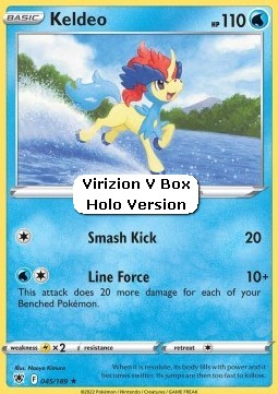 Keldeo ASR-045 Promo Excellent Englisch