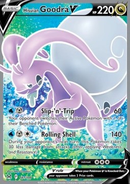Hisuian Goodra V LOR-187 Ultra Rare Near Mint Englisch