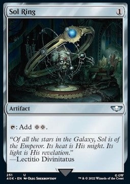 Sol Ring 40K-251 Uncommon Excellent Englisch
