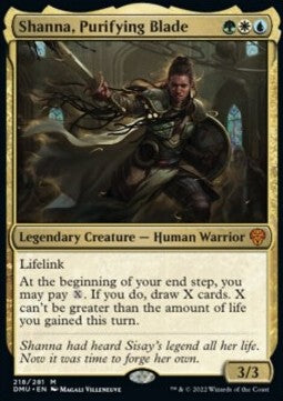 Shanna, Purifying Blade DMU-218 Mythic Excellent Englisch