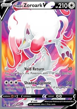 Hisui-Zoroark V SWSH-297 Promo Excellent Deutsch