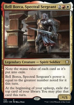 Bell Borca, Spectral Sergeant DMC-145 Rare Near Mint Englisch