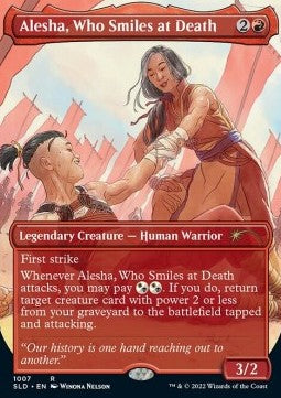 Alesha, Who Smiles at Death SLDPA-1007 Rare Excellent Englisch Foil