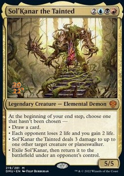 Sol'kanar der Verseuchte (V.1) PDMU-219 Mythic Excellent Deutsch Foil