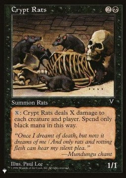 Crypt Rats ZNL- Common Near Mint Englisch