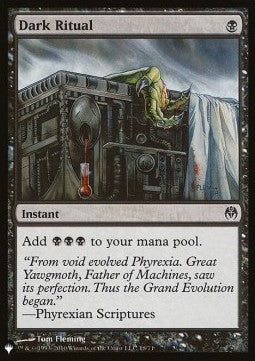 Dark Ritual ZNL-18 Common Near Mint Englisch