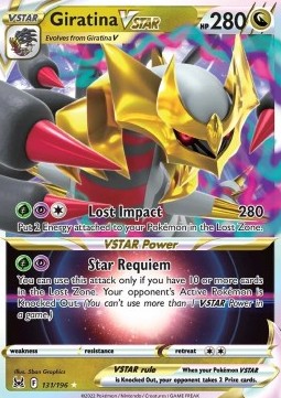 Giratina VSTAR LOR-131 Ultra Rare Near Mint Deutsch