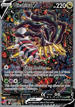 Giratina V LOR-186 Ultra Rare Near Mint Deutsch