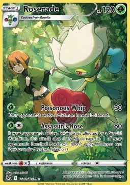 Roserade LOR-TG02 Holo Rare Excellent Deutsch