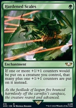 Hardened Scales 40K-215 Rare Near Mint Englisch
