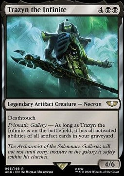 Trazyn der Unendliche 40K-65 Rare Near Mint Deutsch