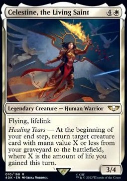 Celestine, the Living Saint 40K-10 Rare Good Englisch