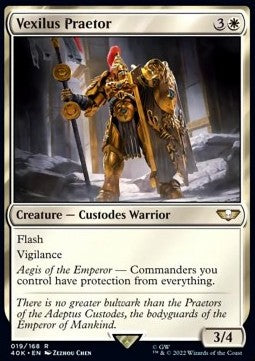 Vexilus Praetor 40K-19 Rare Excellent Englisch