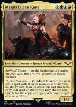 Magus Lucea Kane (V.2) 40K-174  Excellent Englisch Foil