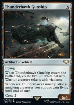 Thunderhawk Gunship 40K-167 Rare Excellent Englisch